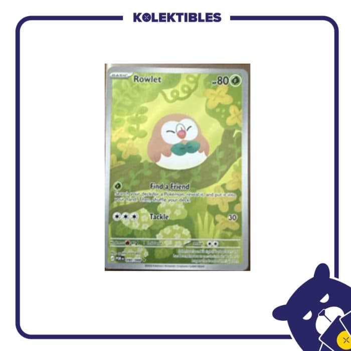 Pokemon English -POR en 090/088 Rowlet 01/240/02/11/112
