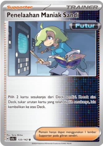 POKEMON INDONESIA sv5s - Penelaahan Maniak Sandi 133/142