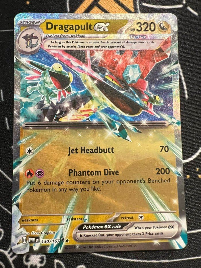 POKEMON ENGLISH - TMW en Dragapult Ex 130/167** 01/071/02/11/11