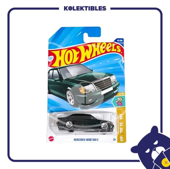Hot Wheels Basic – Mercedes Benz 500E Hijau 01/133/07/22/190
