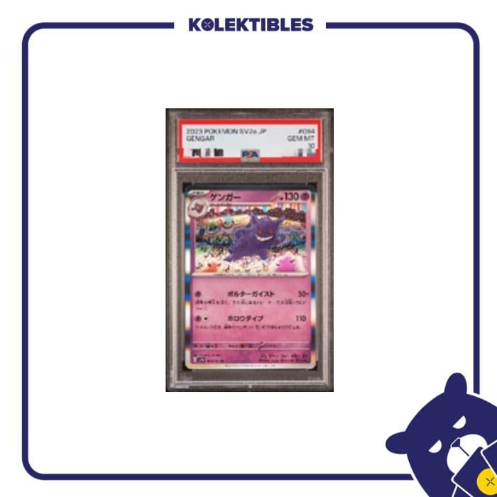 Gengar 094 – Pokemon SV2a Japan 2023 – PSA 10 139827646 01/027/02/26/113