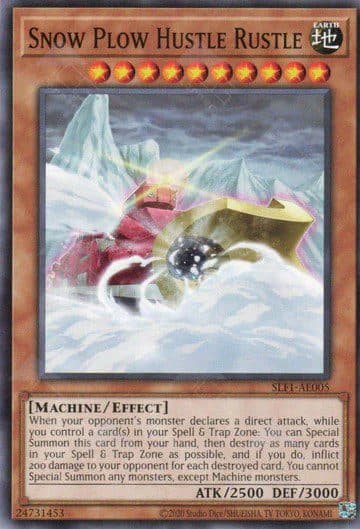 YU GI OH AE - SLF1-AE005 Snow Plow Hustle Rustle (N)