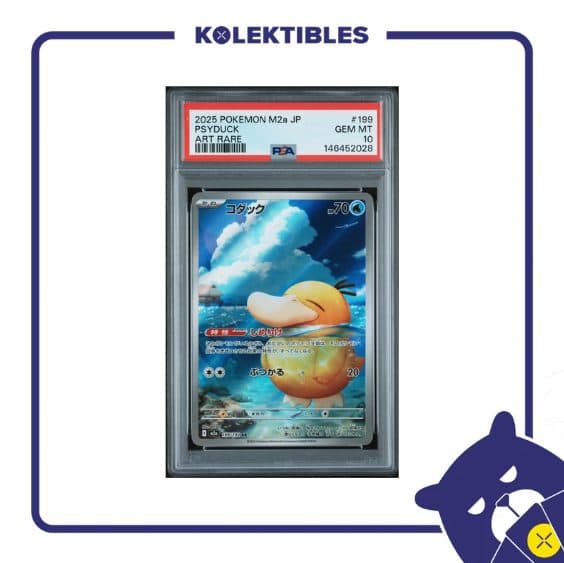 Psyduck 199 AR – Pokemon M2a 2025 Japan – PSA 10 - 01/006/02/26/113
