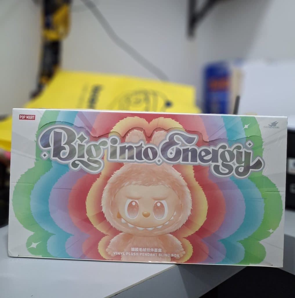 BLIND BOX – G – Labubu V3 Big Into Energy Vinyl Plush Pendant