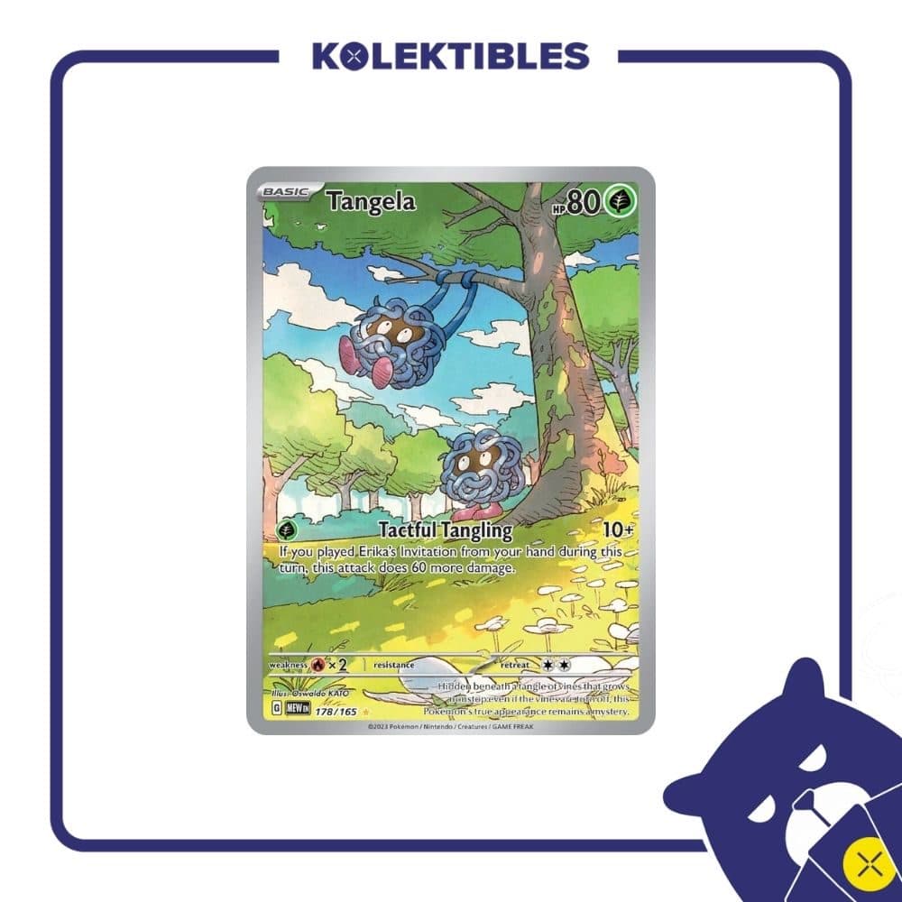 Pokemon English - MEW EN 178/165 AR - Tangela 01/194/02/11/111