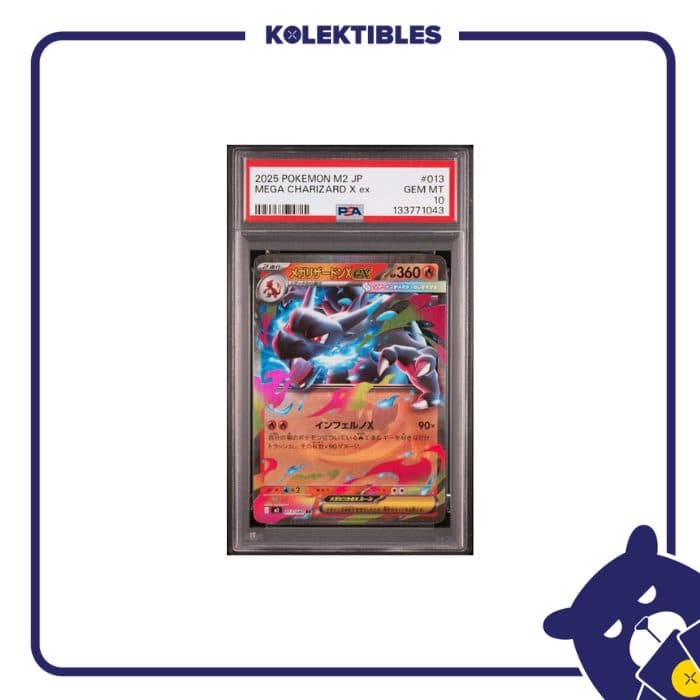 Mega Charizard X Ex 013 – Pokemon M2 2025 Japan – PSA 10 133771043 01/027/02/26/113