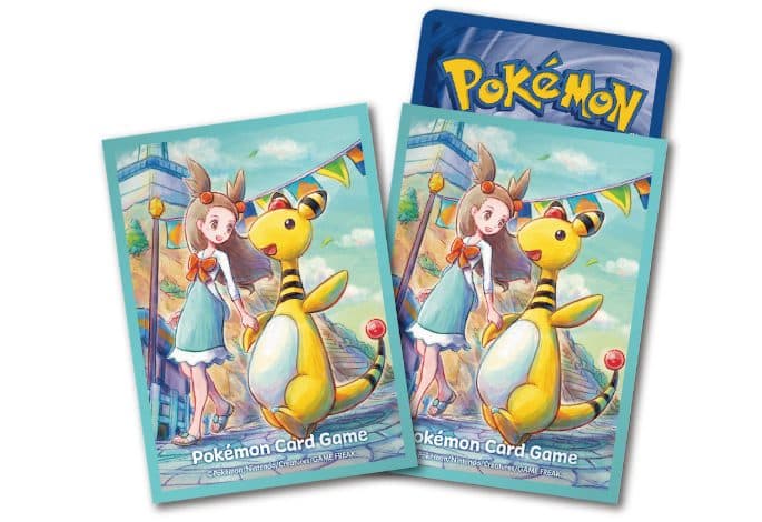 POKEMON OFFICIAL - Deck Shield 9433745 – Jasmine Ampharos SV8