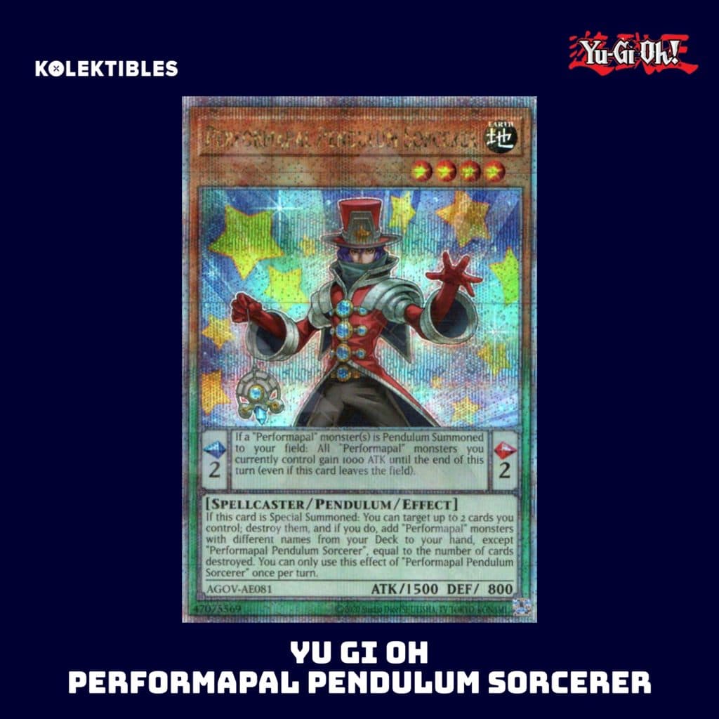 YU GI OH AE - AGOV-AE081 - Performapal Pendulum Sorcerer QCSR
