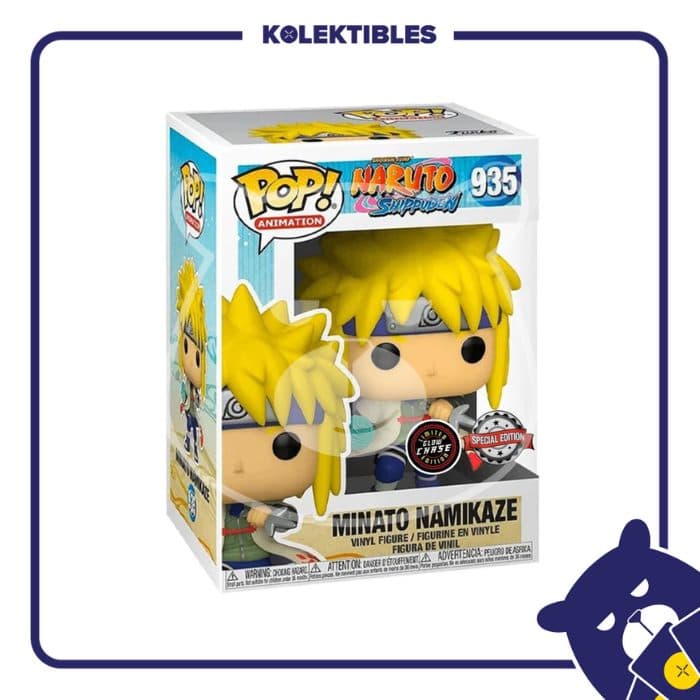 Funko POP! Naruto Shippuden – 935 Minato Namikaze Glow Chase Special Edition 01/04/011/30/195