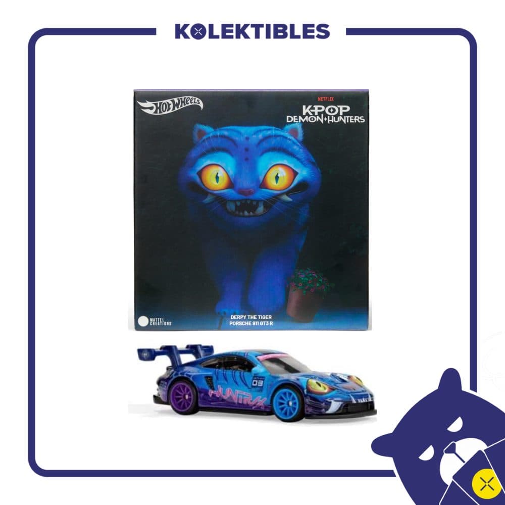 Hot Wheels – Derpy The Tiger Porsche 911 GT3 R 01/159/07/22/190