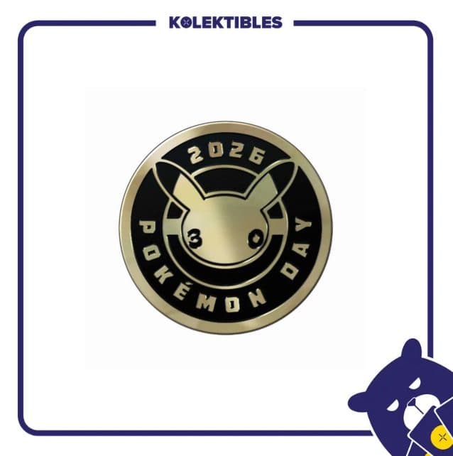 Pokemon Accessories - Coin featuring Pikachu Pokemon Day 2026