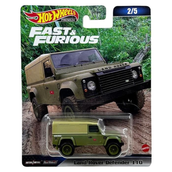 Hot Wheels Premium - Fast Furious Land Rover Defender 110 01/133/07/22/190