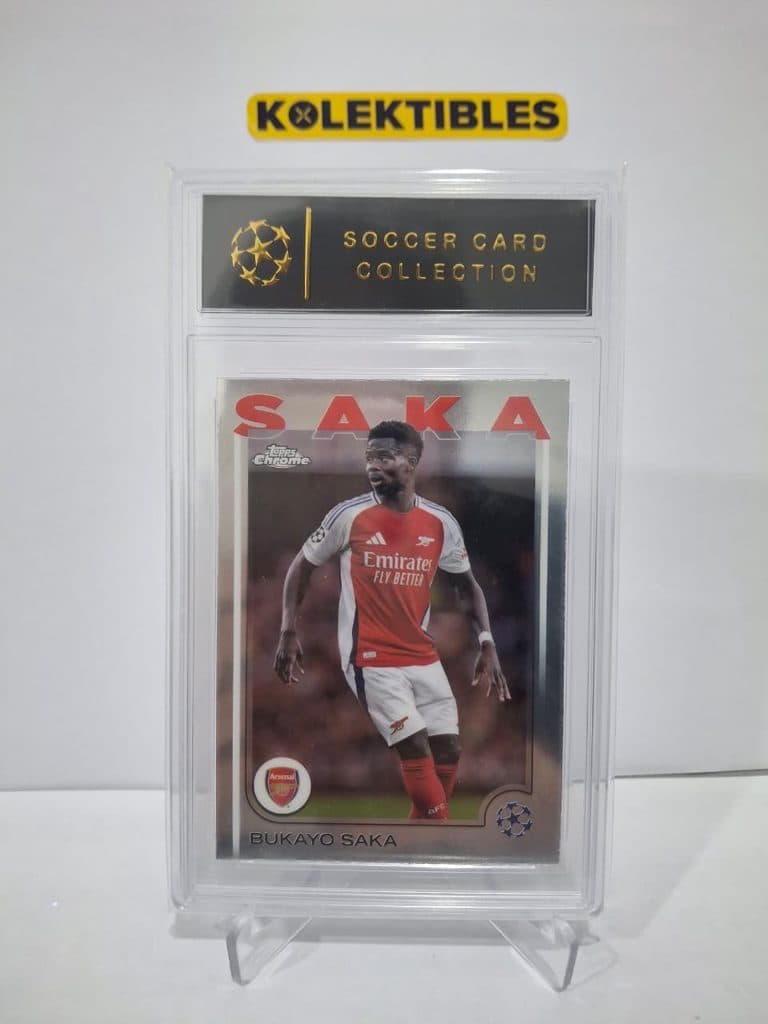 Soccer Card Collection - Bukayo Saka - Forward - Arsenal FC 01/138/02/20/188