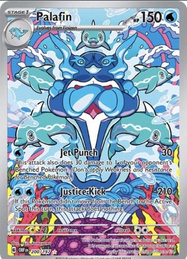 POKEMON ENGLISH – OBF Palafin 200/197 AR 01/065/02/11/111