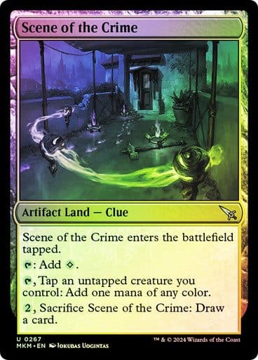 MTG – Single Card MKM EN Holo – U 0267 Scene Of the Crime