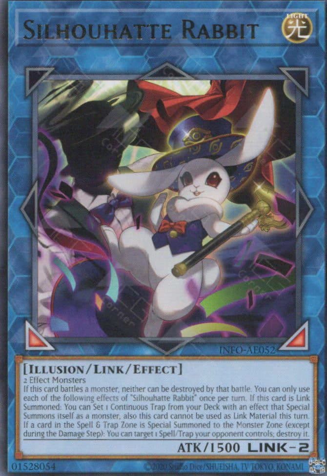 YU GI OH OH - INFO-AE052 Silhouhatte Rabbit (R)