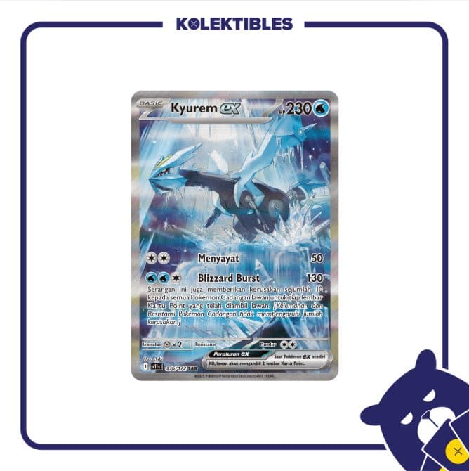 Pokemon Indonesia - SV11s 336/172 SAR - Kyurem Ex