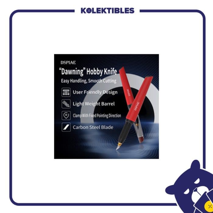 Gundamnesia - DSPIAE PT-DK Precision Hobby Knife 01/162/10/29/194