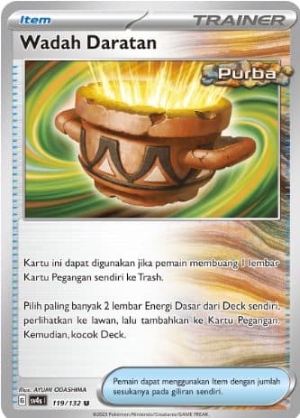 POKEMON INDONESIA Sv4s - Wadah Daratan