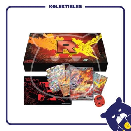 Pokemon English - Team Rocket’s Moltres ex Ultra-Premium Collection
