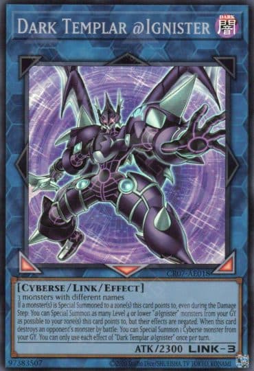 YU GI OH AE – CR07-AE018 SR Dark Templar @Ignister