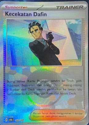 POKEMON INDONESIA – Sv8a Kecekatan Dafin Poke Ball Print 162/187