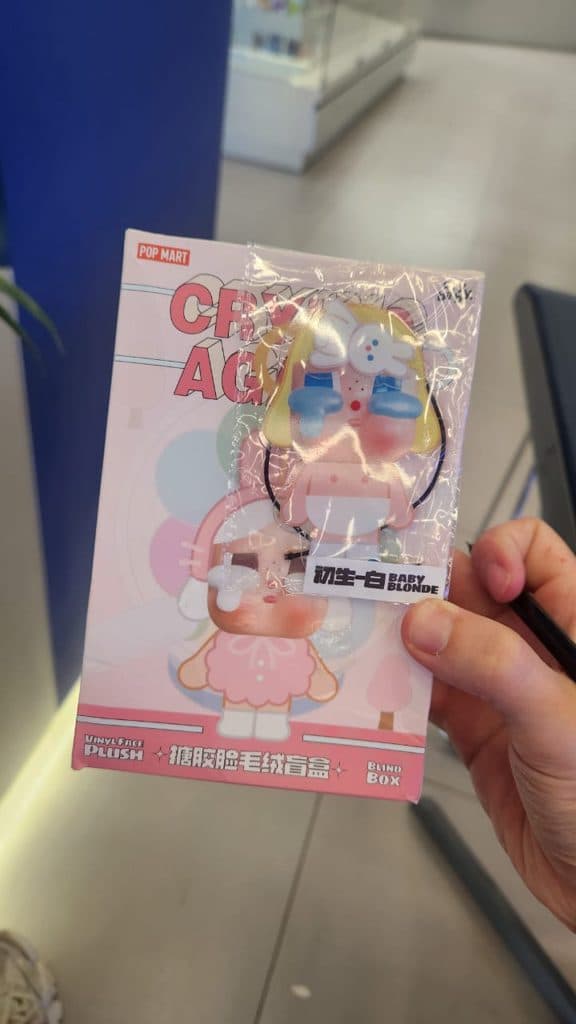 A - Crying Again Plush (SECRET) Baby Blonde