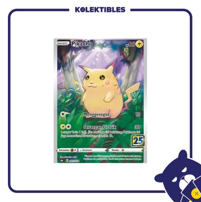 Pokemon Indonesia – S8a 001/028 - Pikachu 01/196/02/11/111